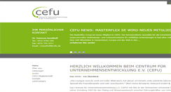 Desktop Screenshot of cefu.de